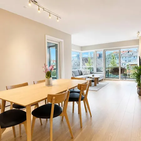 Apartamento Sv23c - 2br Modern With Garage & Ev Charger Bergen