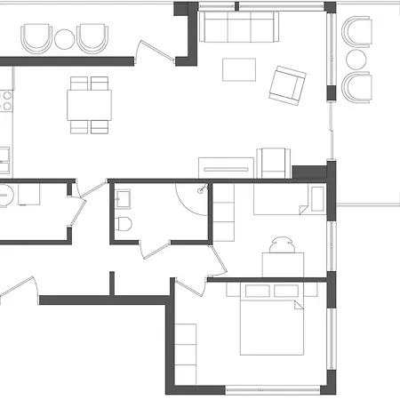 Apartamento Sv23c - 2br Modern With Garage & Ev Charger